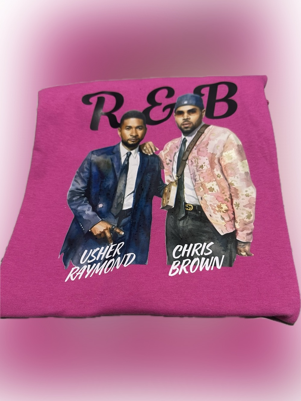 Usher & Chris Brown Tee XL